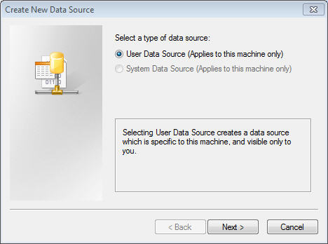Selecting Data Source