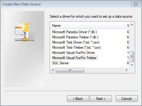 Selecting Driver