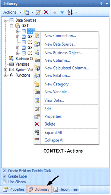 Tab Dictionary Tab Dictionary