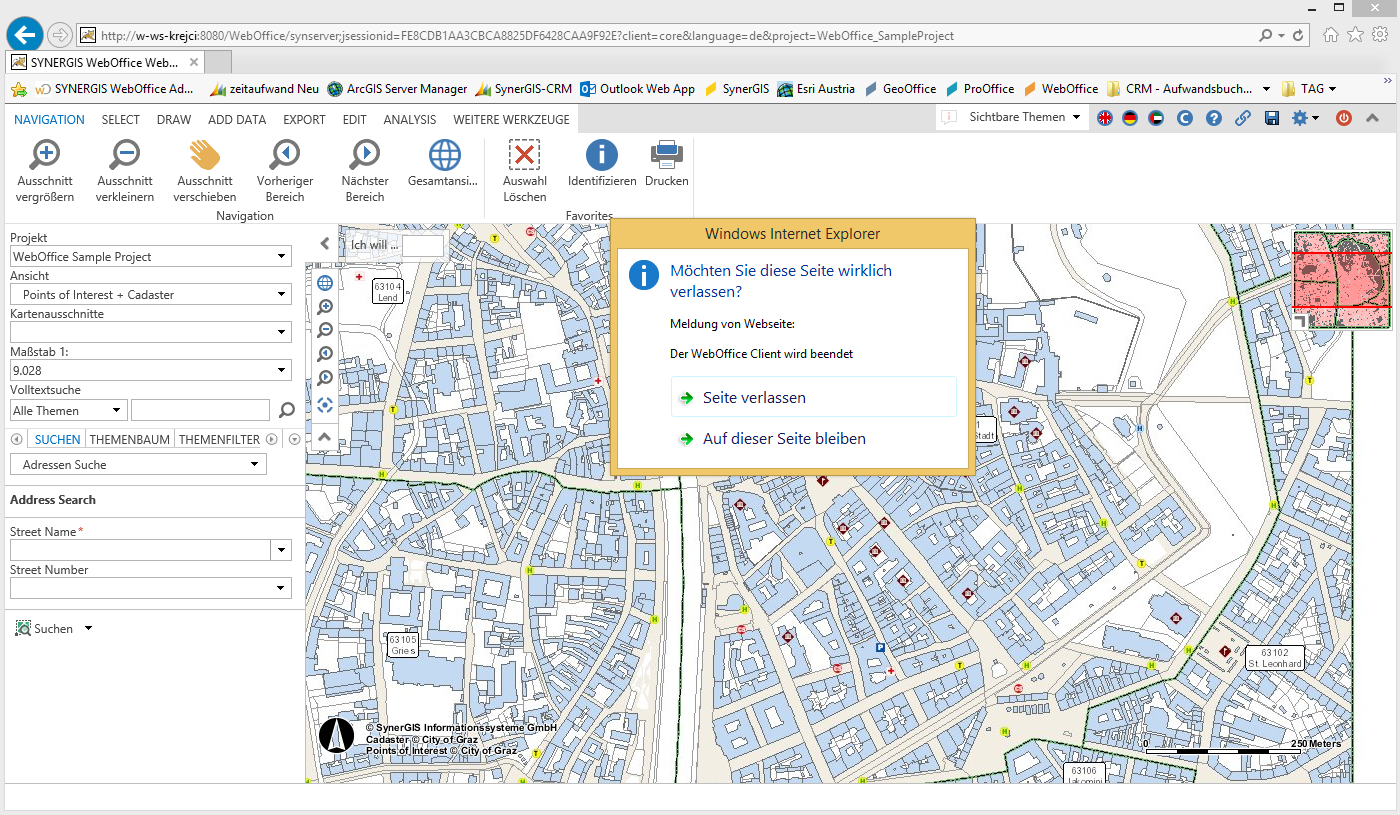Meldung im Browser bei Verlassen der Webseite Meldung im Browser bei Verlassen der Webseite
