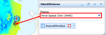 Objektinformationen vom WMS Layer abfragen