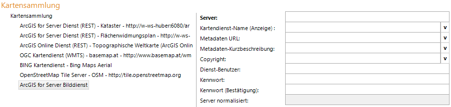 ArcGIS Server Image-Service Konfiguration ArcGIS Server Image-Service Konfiguration