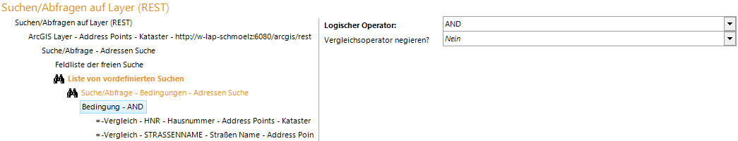 Konfiguration Bedingung