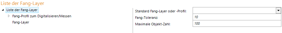 Fang-Layer Konfiguration