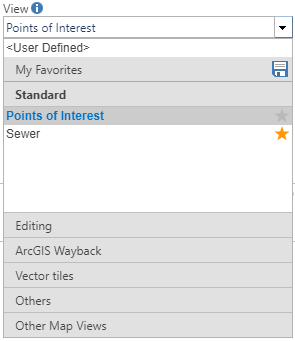 accordion: Views are displayed in an accordion