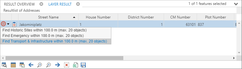 Neighbor search in the search result Neighbor search in the search result