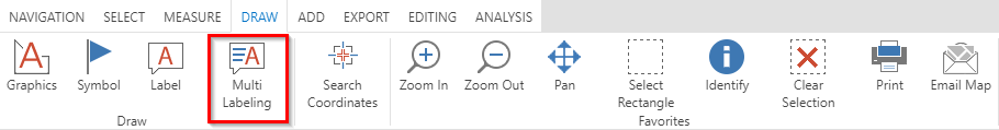 Mulit Labeling tool in the WebOffice core client Mulit Labeling tool in the WebOffice core client