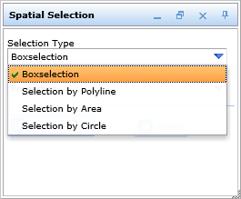 Choose the selection type Choose the selection type