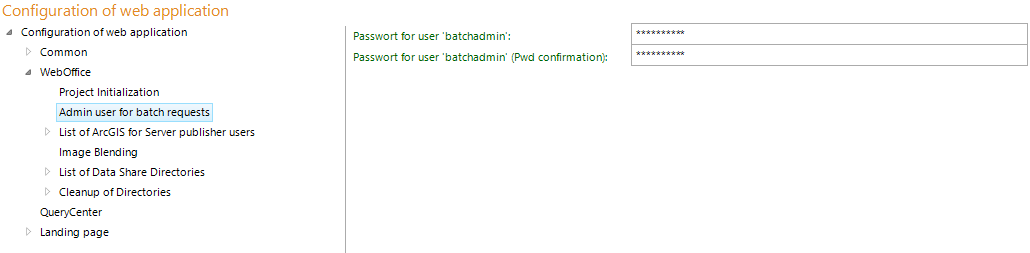 Configuration of Admin User for Batch Requests
