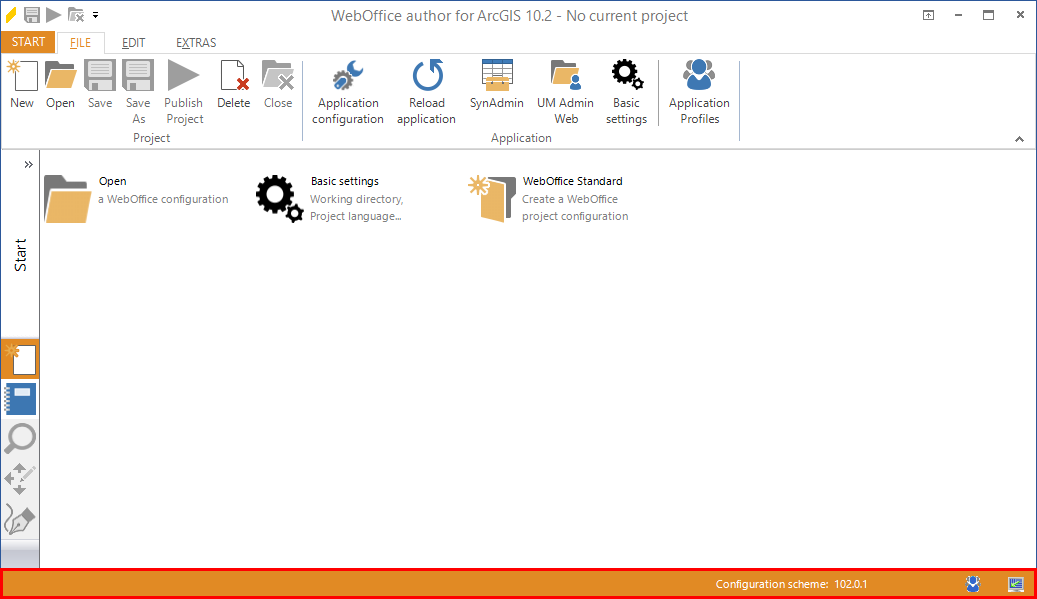 WebOffice author status information