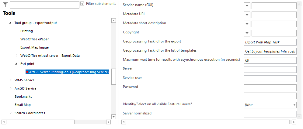 ArcGIS Server PrintingTools configuration