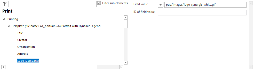 Logo (Company) configuration