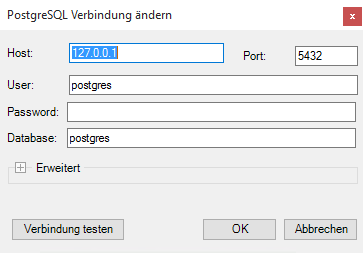 Standardeinstellungen Standardeinstellungen