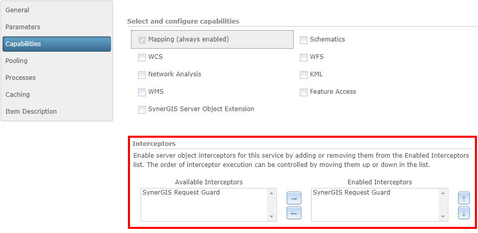 Aktivierung des SOI auf einem Kartendienst Aktivierung des SOI auf einem Kartendienst
