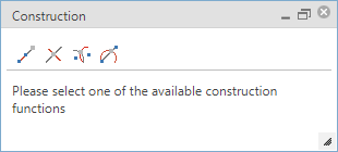 Construction tools for creating point objects