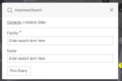 Breadcrumb and X button in non-hierarchic advanced search of the WebOffice flex client Breadcrumb and X button in non-hierarchic advanced search of the WebOffice flex client