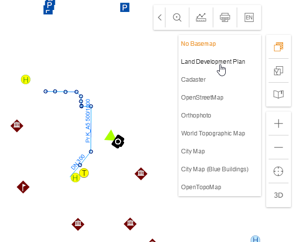 Basemap list Basemap list