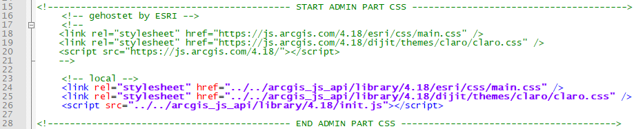 Change the API version number in the ArcGIS_WebScene.htm file for the ArcGIS Webscene custom tool Change the API version number in the ArcGIS_WebScene.htm file for the ArcGIS Webscene custom tool