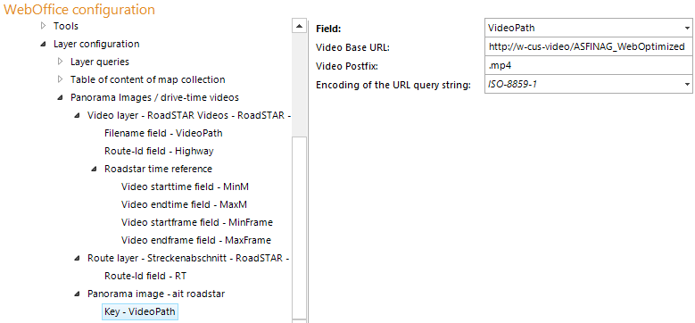 Configuring drive-time videos in WebOffice author (3) Configuring drive-time videos in WebOffice author (3)