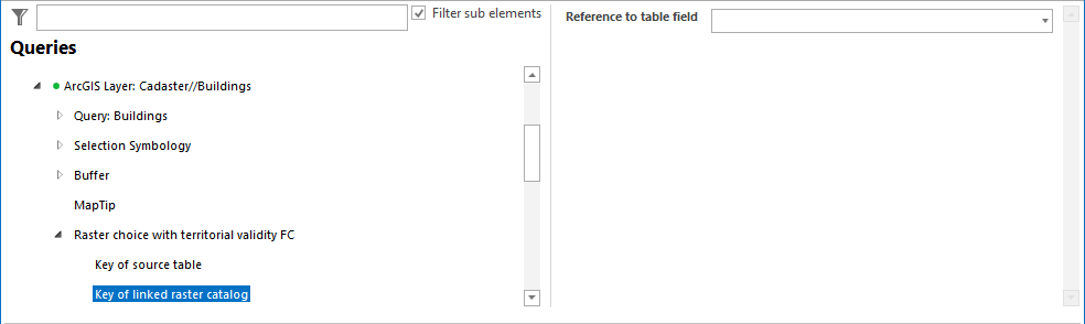 Configuration - Raster Choice with territorial validity FC