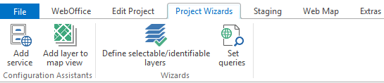 Project Wizards Menu