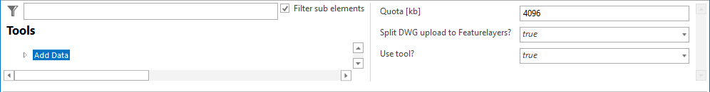 Upload local geodata configuration Upload local geodata configuration