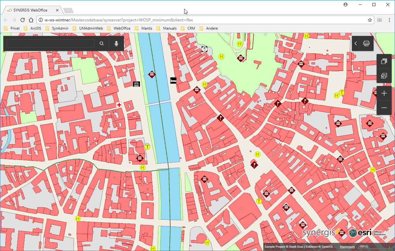 Dark Theme für WebOffice flex Client