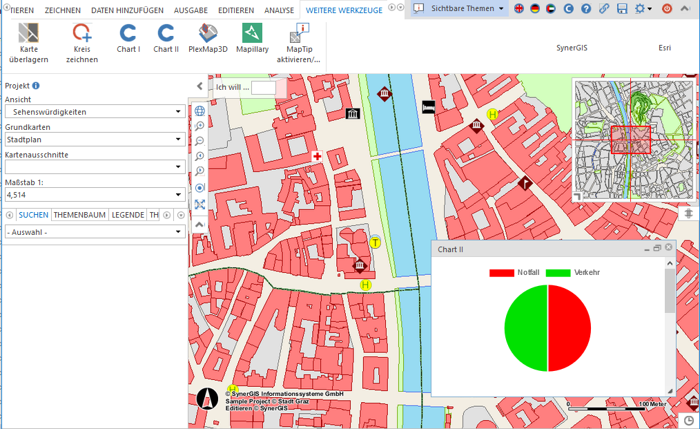 Darstellung im WebOffice core Client