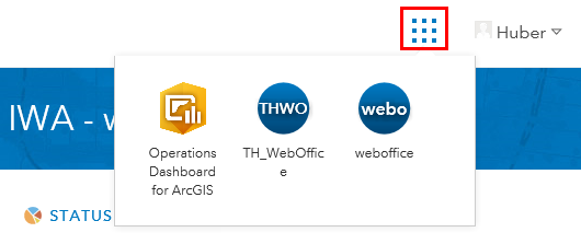 Apps im App-Startprogramm der Portalseite