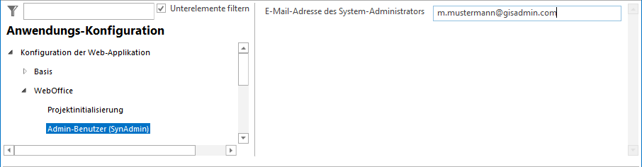 Admin-Benutzer (SynAdmin)
