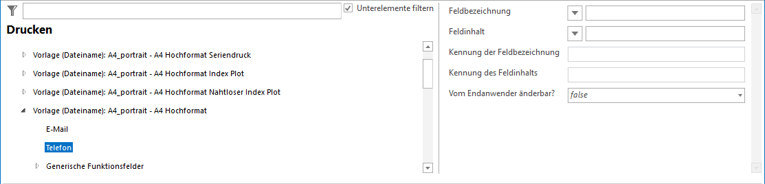 Konfiguration Telefon
