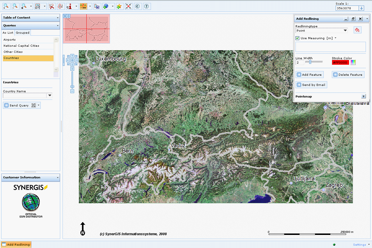 Default layout of WebOffice html client