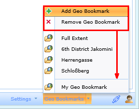 WebOffice html client - geo bookmarks with WebOffice usermanagement WebOffice html client - geo bookmarks with WebOffice usermanagement