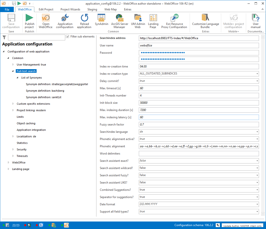 Full-text search configuration Full-text search configuration