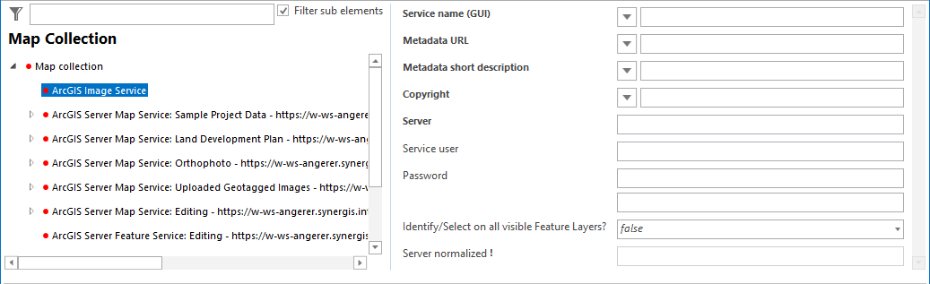 ArcGIS Server Image Service configuration