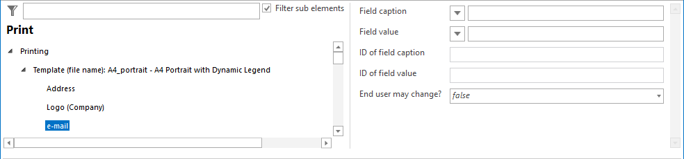 E-Mail configuration