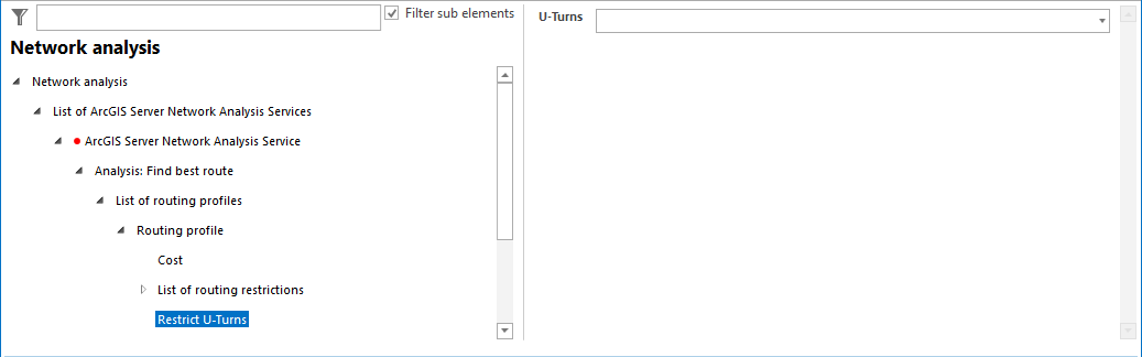 Configuration - Restrict U-Turns