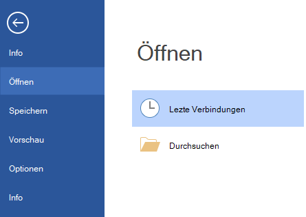 Oeffnen