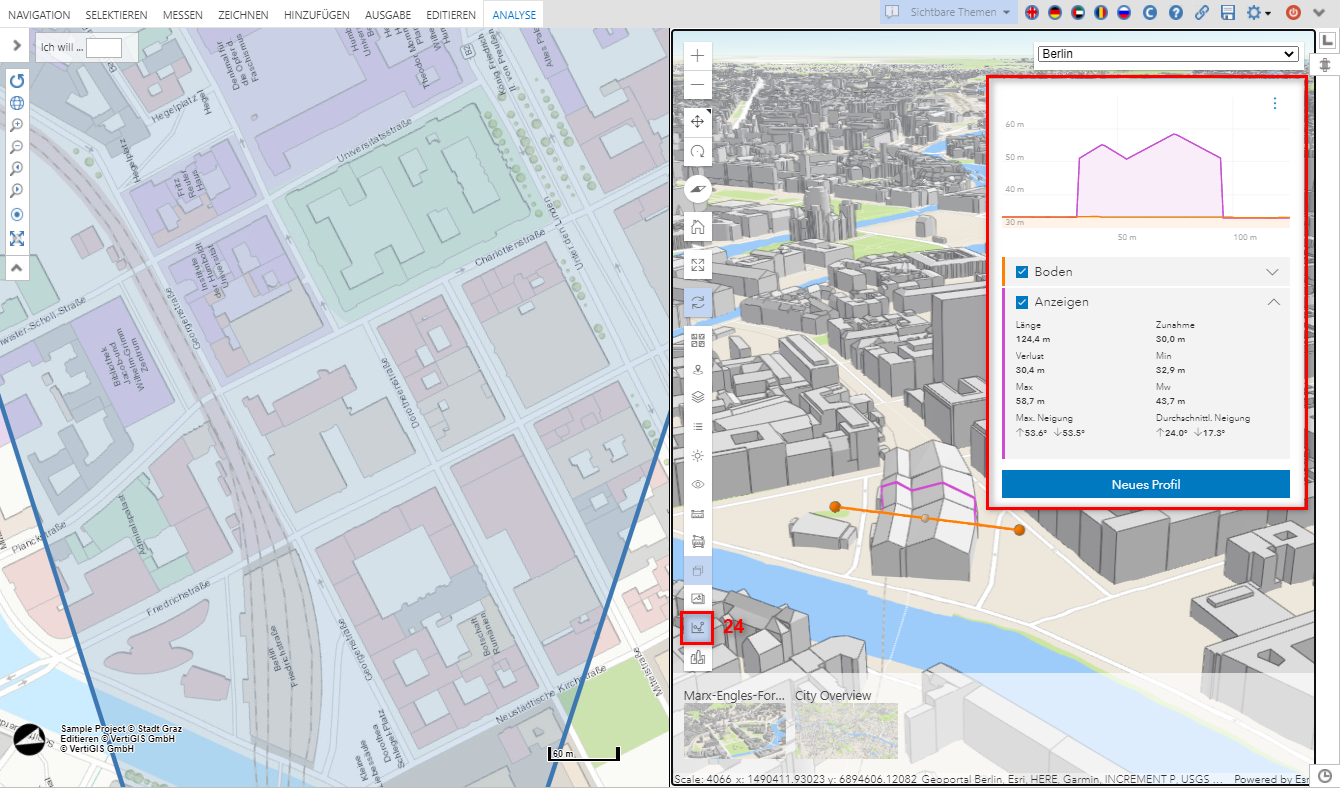 Höhenprofil Höhenprofil