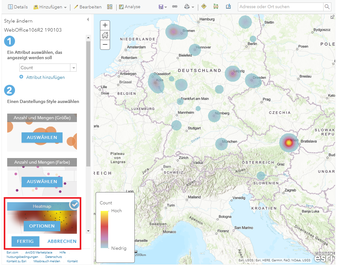 Heatmap erstellen