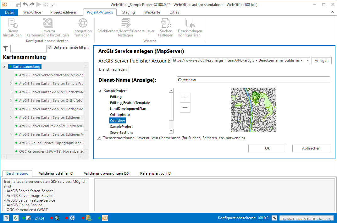 Assistent "Kartendienst hinzufügen" - Kartendienst auswählen Assistent "Kartendienst hinzufügen" - Kartendienst auswählen