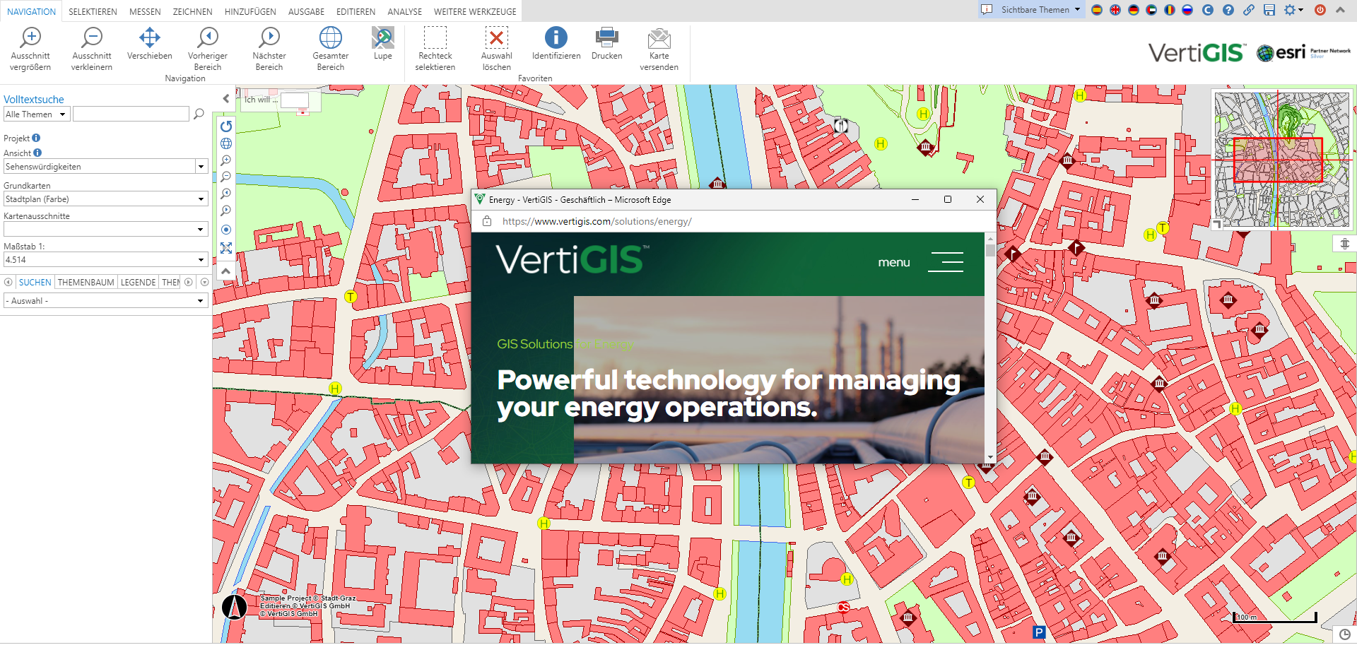 Anzeige eines externen GUI-Moduls im WebOffice core Client