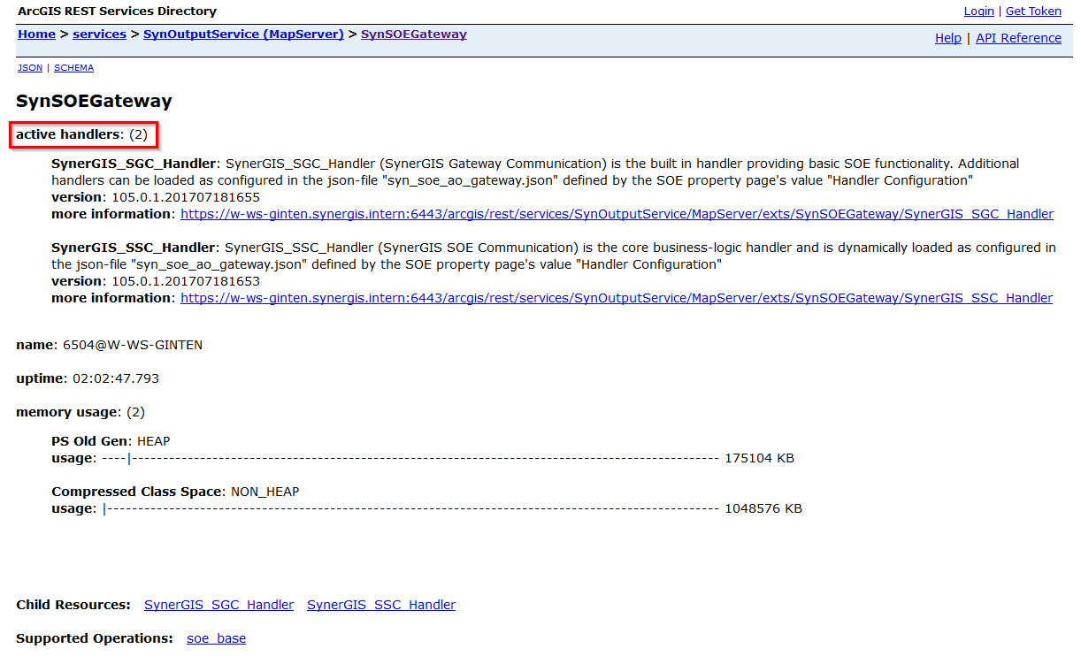 ArcGIS REST Service Verzeichnis