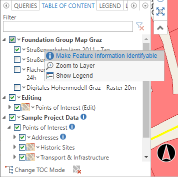 Make Feature Information of the WMS layer Identifyable Make Feature Information of the WMS layer Identifyable
