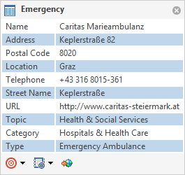 Maptip result in WebOffice core client Maptip result in WebOffice core client