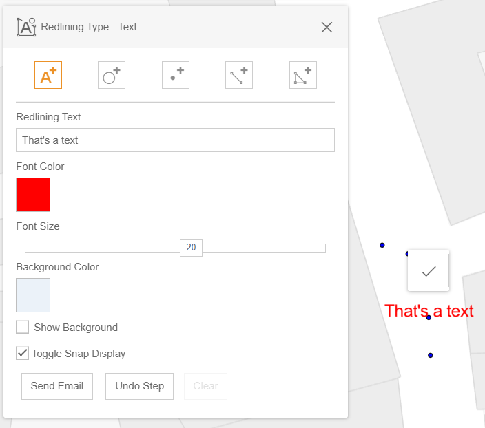 Set a text via snapping with customized rendering in the WebOffice flex client. Set a text via snapping with customized rendering in the WebOffice flex client.