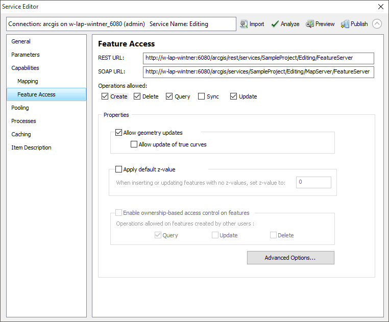 Activate Feature-Zugriff