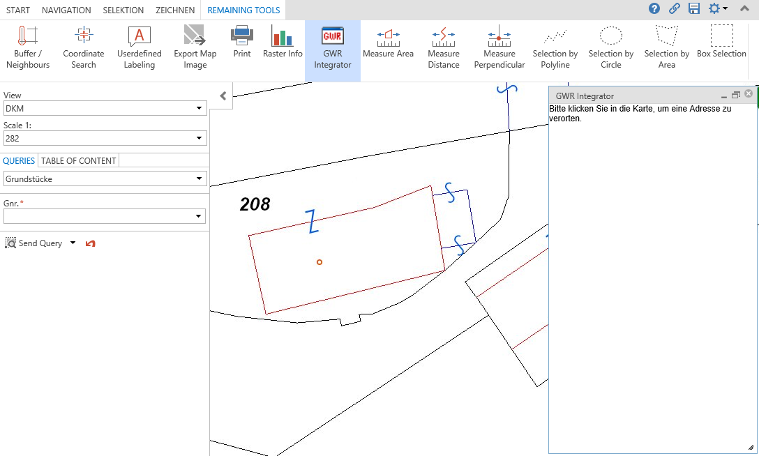 GWR integrator Custom Tool