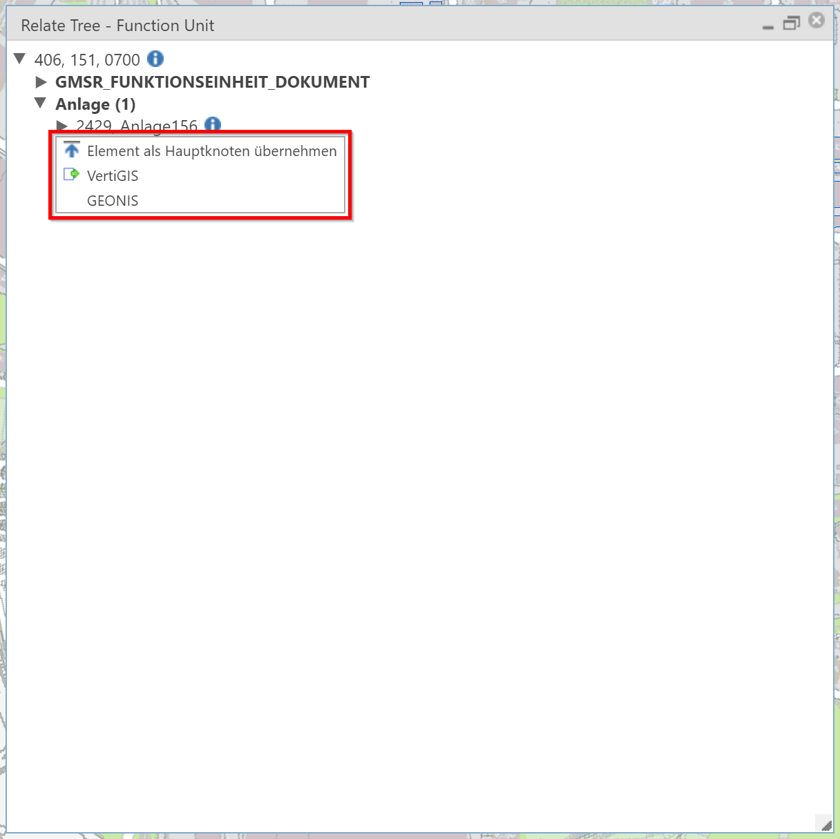 Further integrations in the relation tree in the WebOffice core client Further integrations in the relation tree in the WebOffice core client