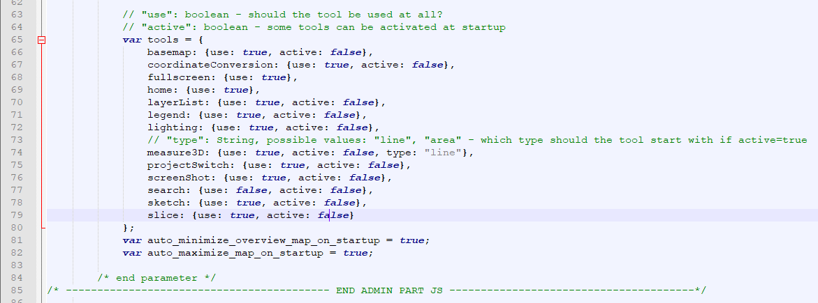 ArcGIS_WebScene.htm Datei - Availability and initial state of the WebScene tools